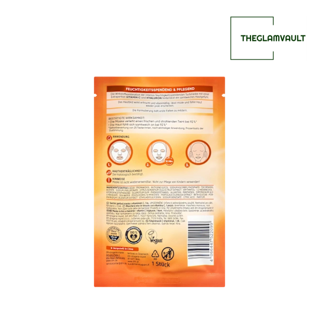 Balea Sheet Mask Vitamin C, 1 pc