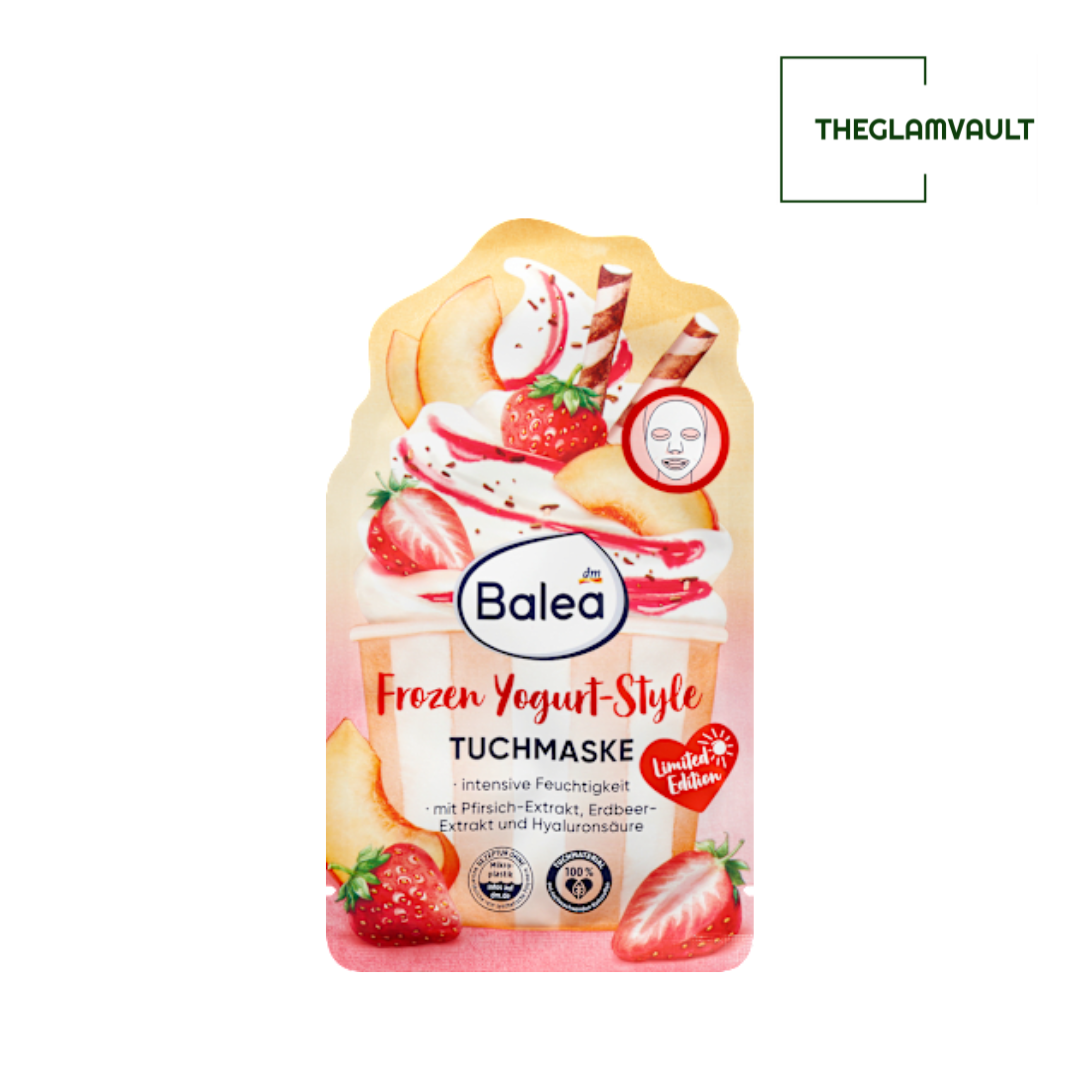 Balea Frozen Yogurt-Style Sheet Mask, 1 pc