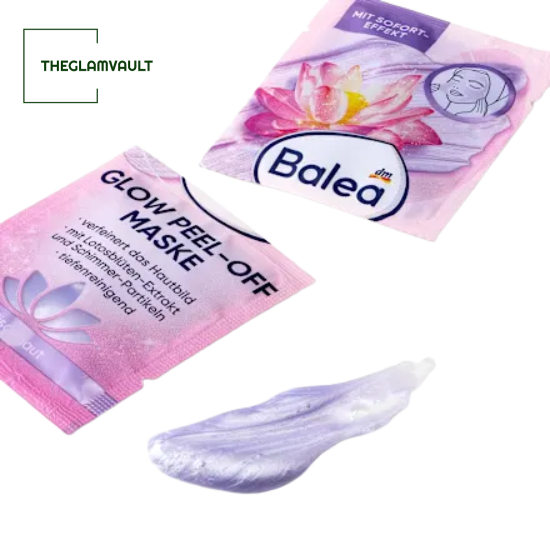Balea Glow Peel-Off Mask (2x8 ml), 16 ml