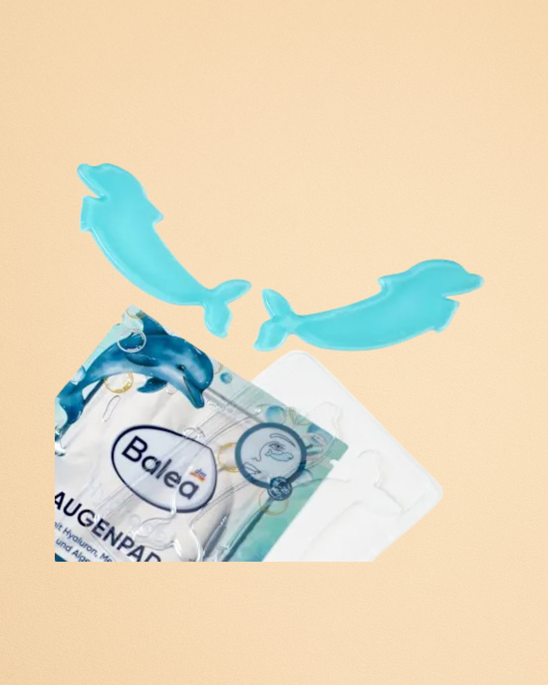 Balea Hydrogel Eye Pads Dolphin (1 pair), 2 pcs