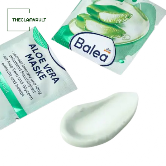 Balea Aloe Vera Face Mask (2x8 ml), 16 ml