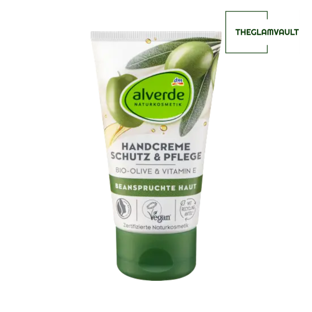 Alverde Hand Cream Schutz & Pflege Bio-Olive & Vitamin E 75ml
