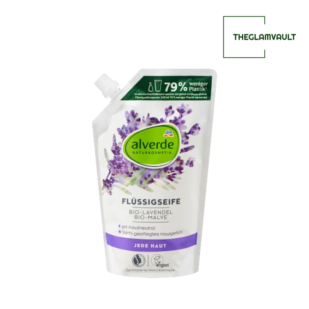 Alverde Liquid soap lavender, mallow