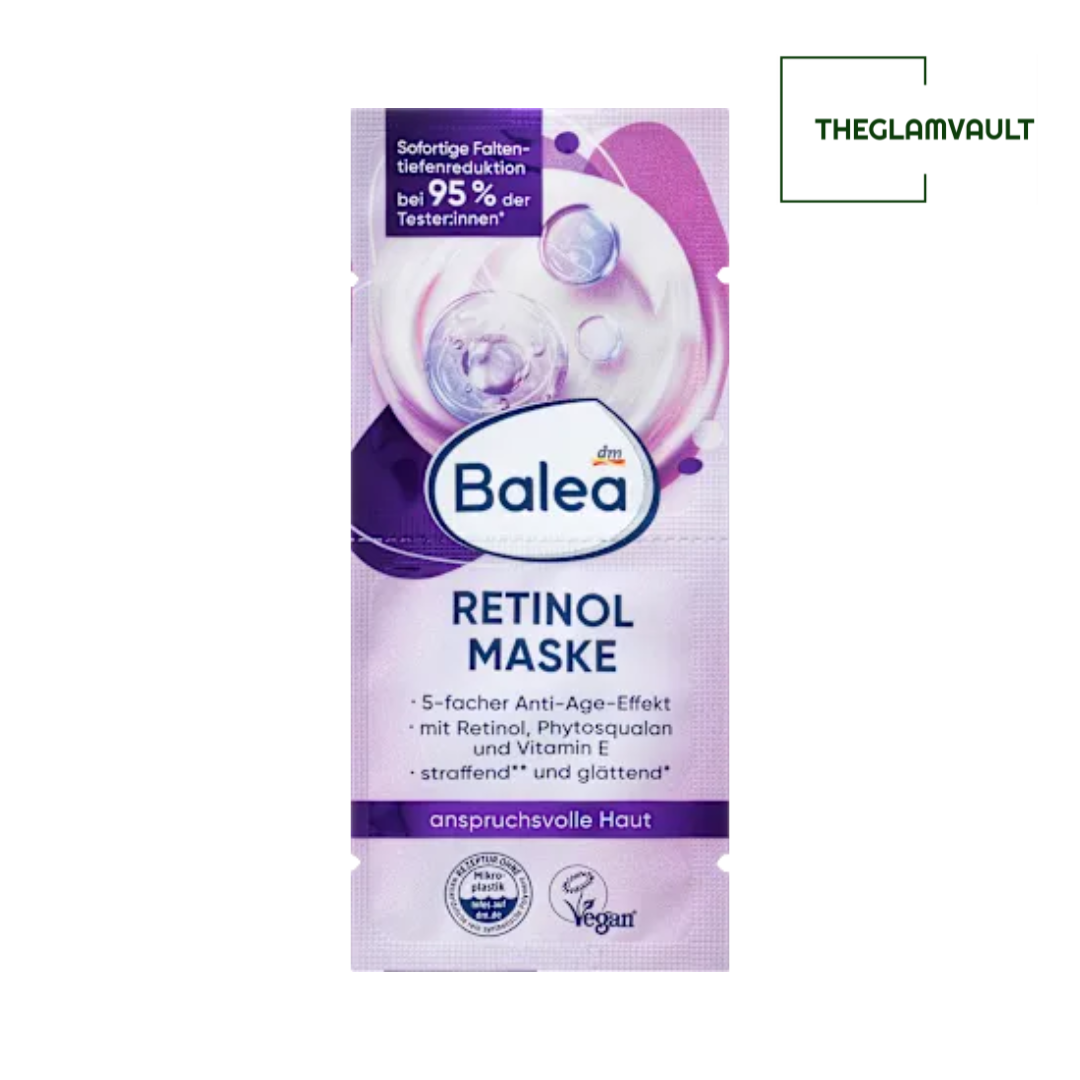 Balea Retinol Face Mask (2x8 ml), 16 ml