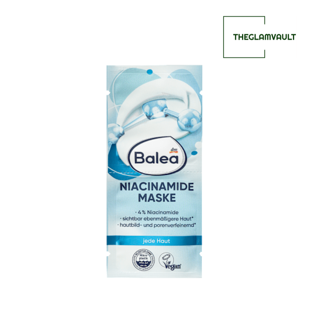 Balea Niacinamide Face Mask, 16 ml