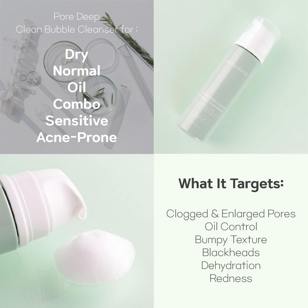 PONGDANG Pore Deep Clean Bubble Foam Cleanser