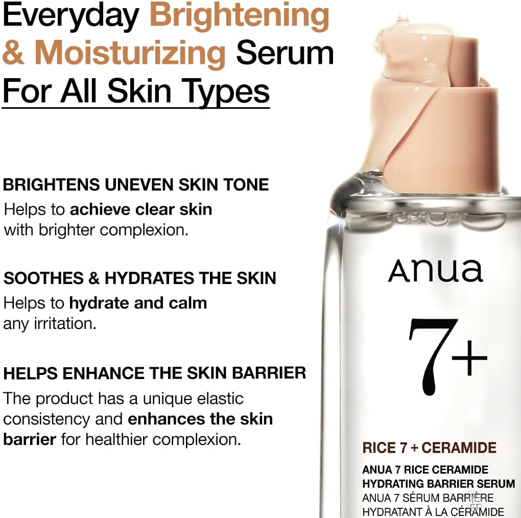 Anua - 7 Rice Ceramide Hydrating Barrier Serum 50ml