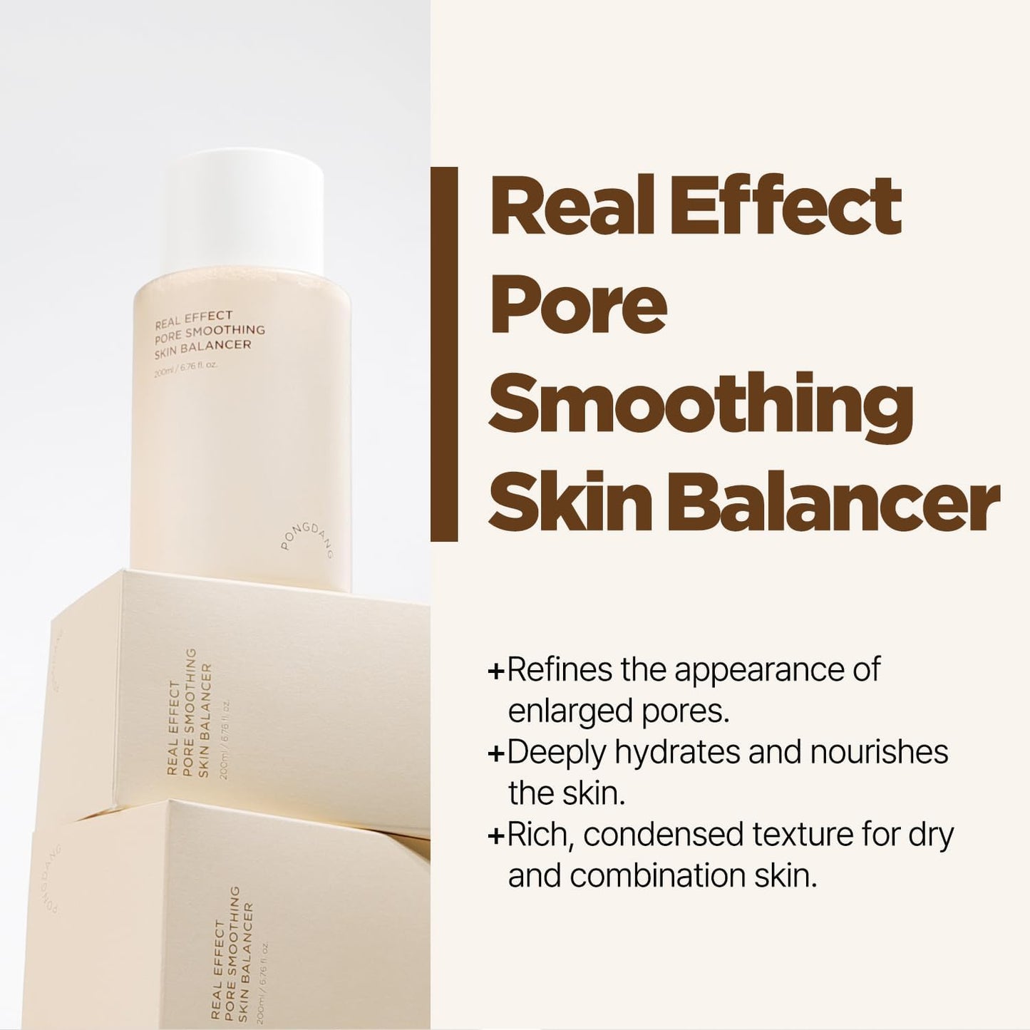 PONGDANG Real Effect Pore Smoothing Skin Balancer