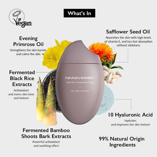 Haruharu Wonder Black Rice Hyaluronic Cream