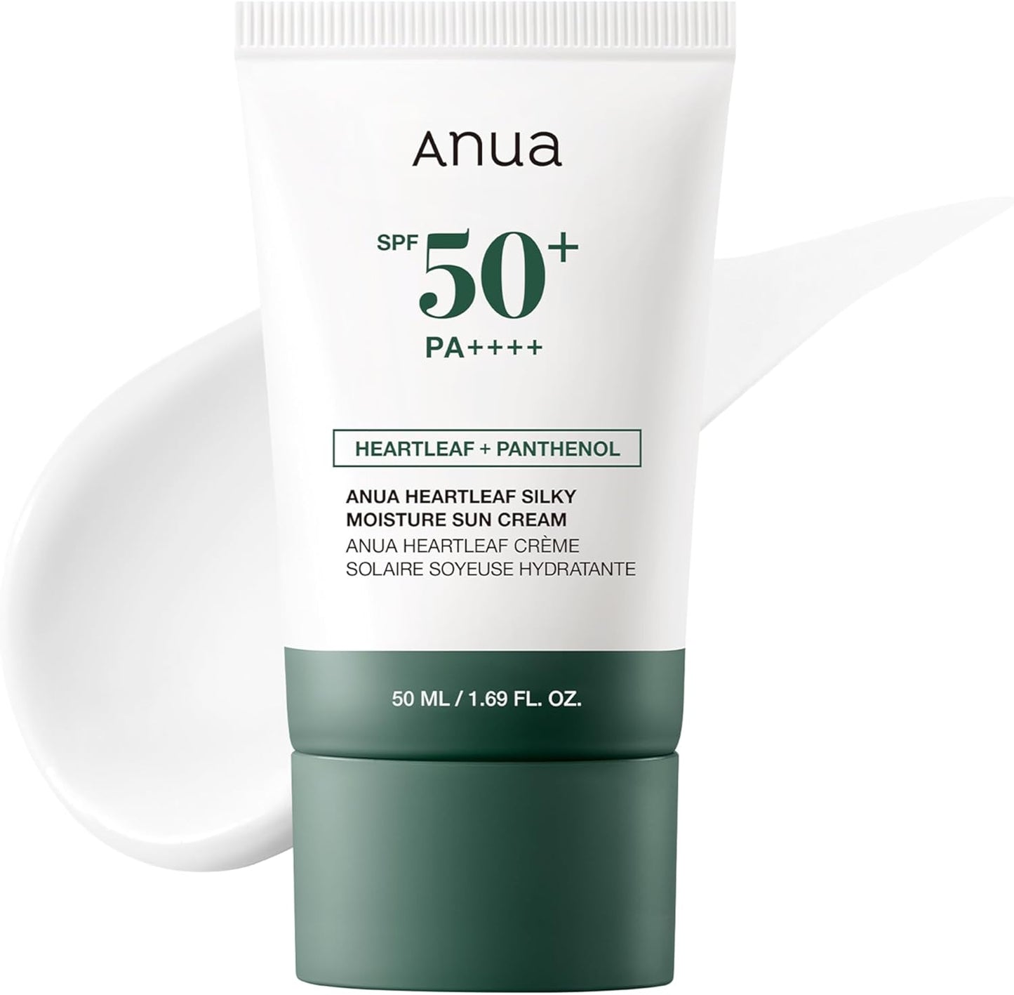 Anua - Heartleaf Silky Moisture Sun Cream 50ml