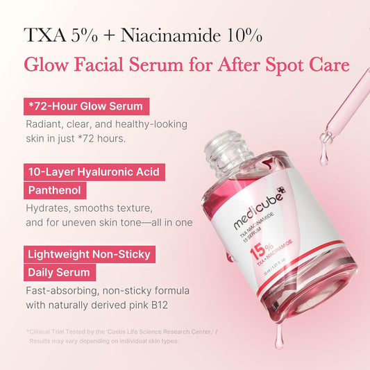 Medicube+ TXA Niacinamide 15 Serum (30ml)