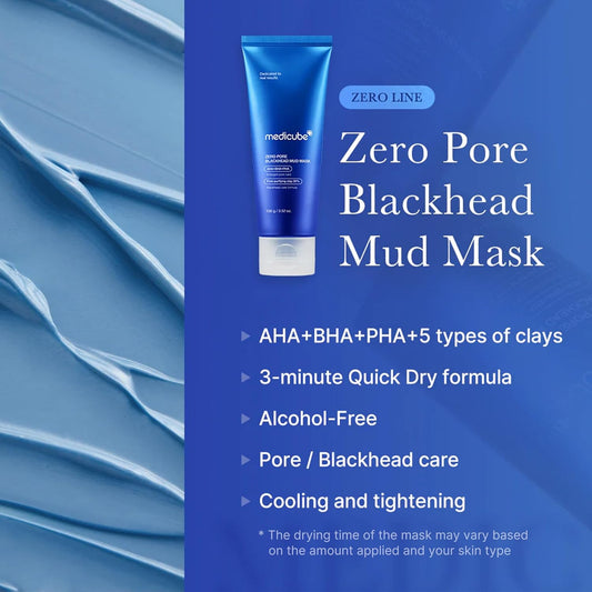 Medicube+ Zero Pore Blackhead Mud Mask