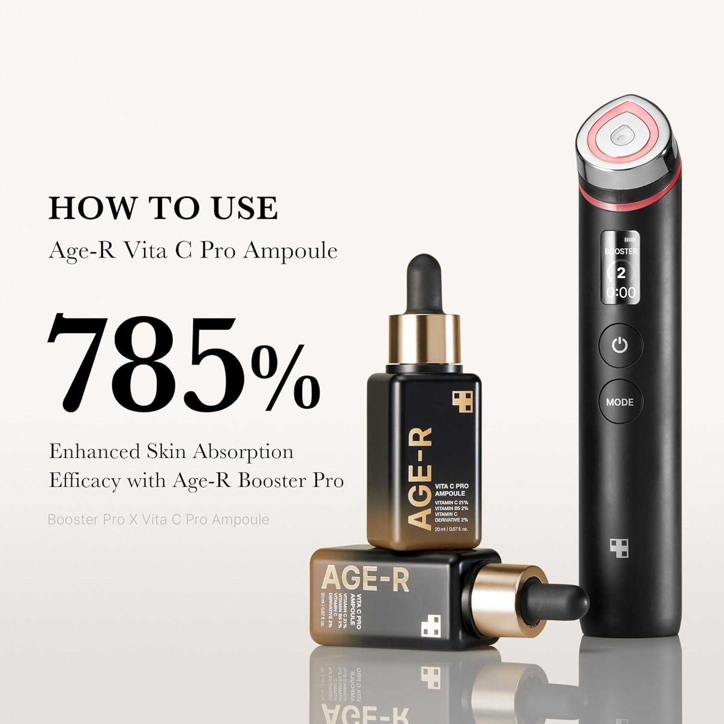 Medicube+ AGE-R Vita C Pro Ampoule (20ml)