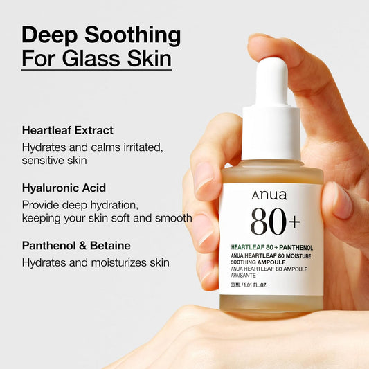 Anua - Heartleaf 80% Moisture Soothing Ampoule 30ml