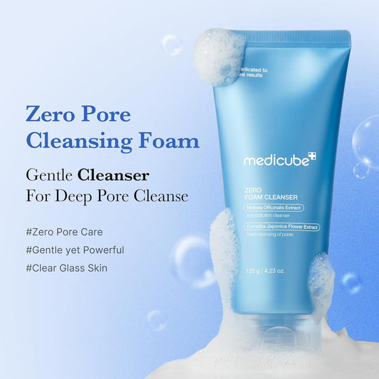 Medicube+ Zero Foam Cleanser (120ml)