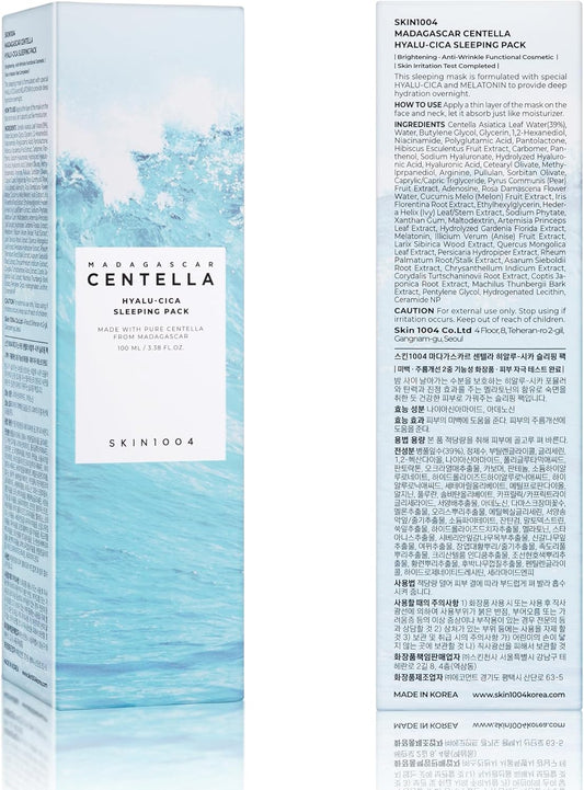 SKIN1004 Madagascar Centella Hyalu-Cica Sleeping Pack 100ml