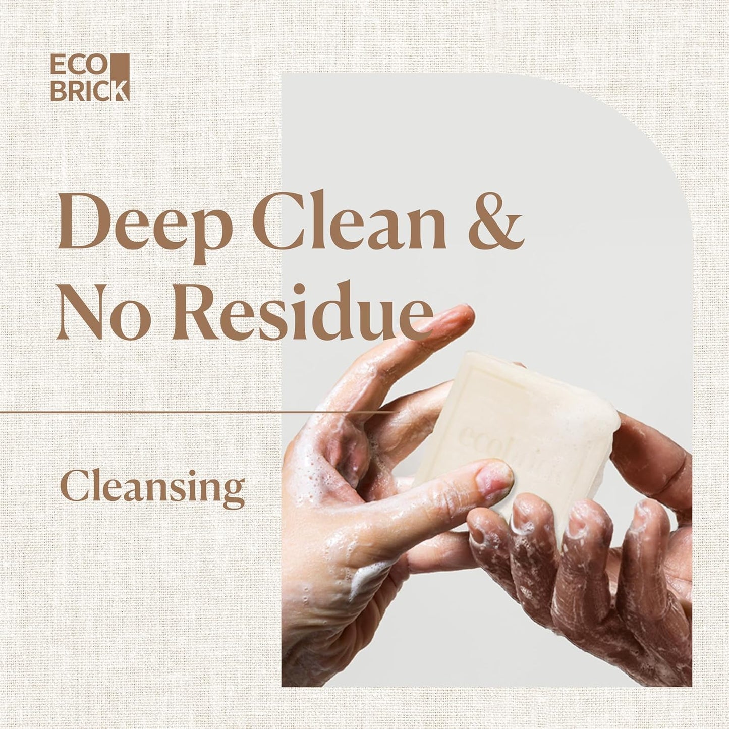 ECO Brick Mild Acidic Shampoo Bar 🧴