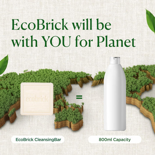 Eco Brick Mild Acidic Shampoo Bar – Scalp Care