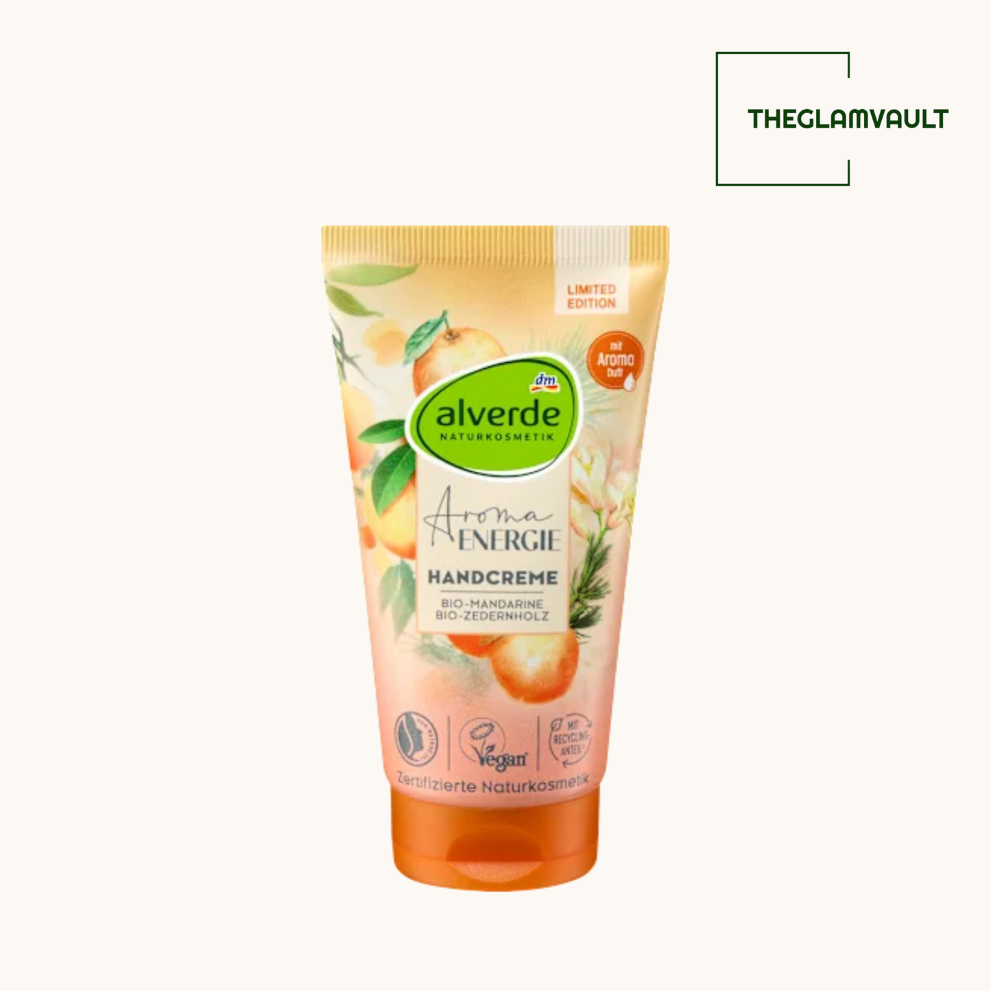 Alverde Aroma Energy Hand Cream Mandarin & Cedarwood
