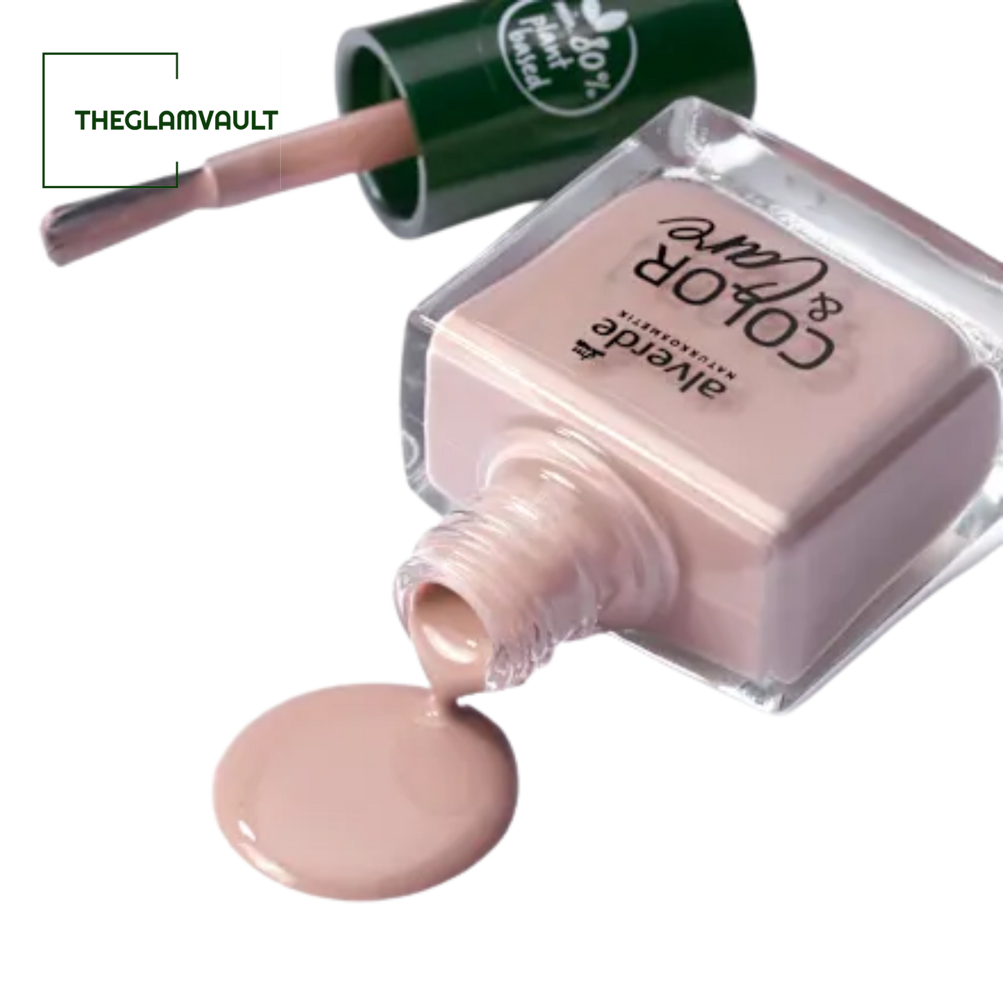 Alverde Color & Care Nail Polish 170 Nude Sand
