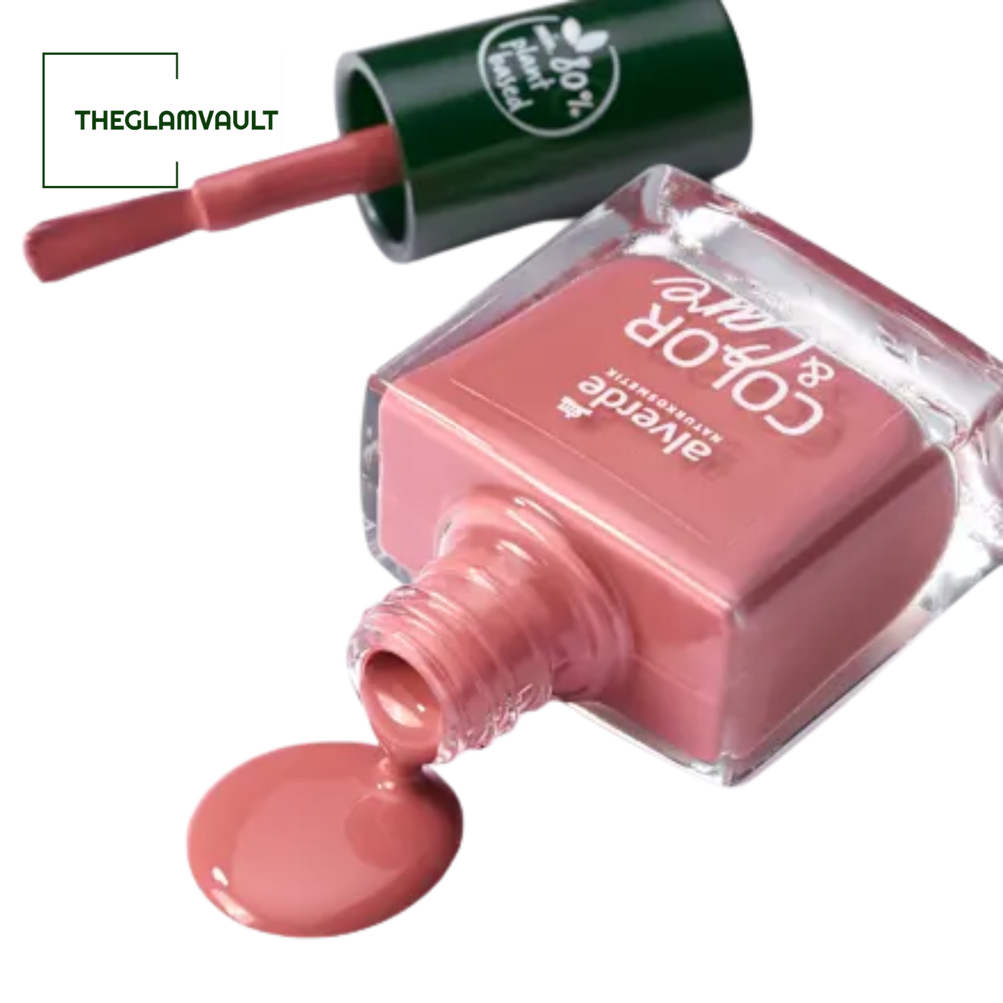 Alverde Color & Care Nail Polish 180 Dusty Rose
