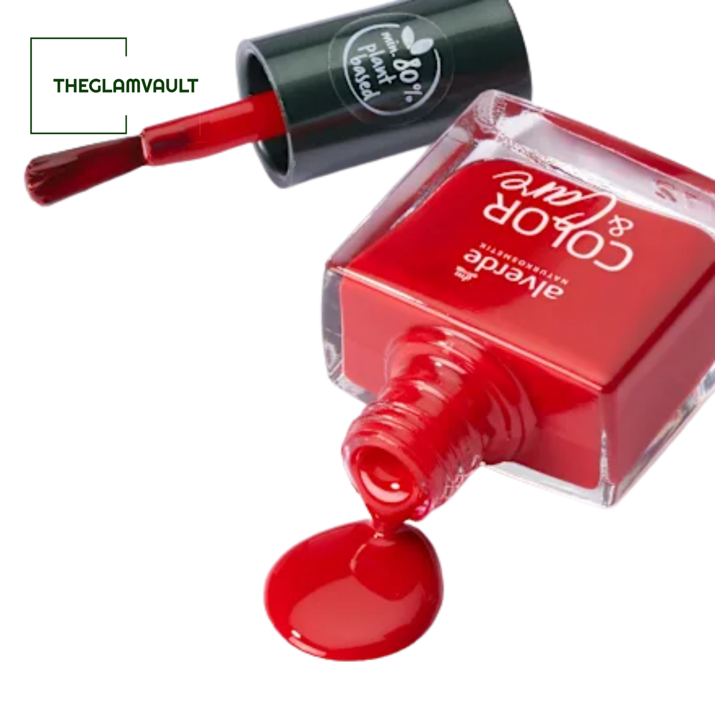 Alverde Color & Care Nail Polish 40 Classic Red