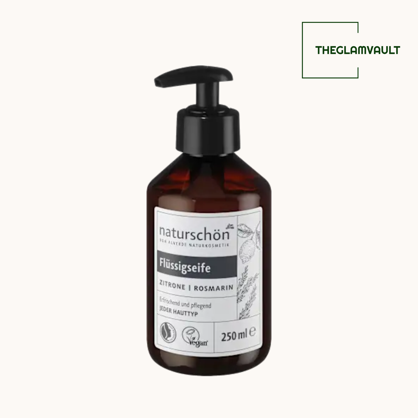 Alverde Lemon & Rosemary Liquid Soap