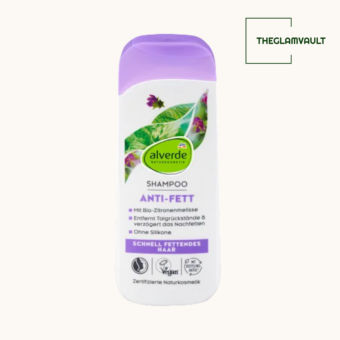 Alverde Anti-Grease Shampoo Nettle & Lemon Balm