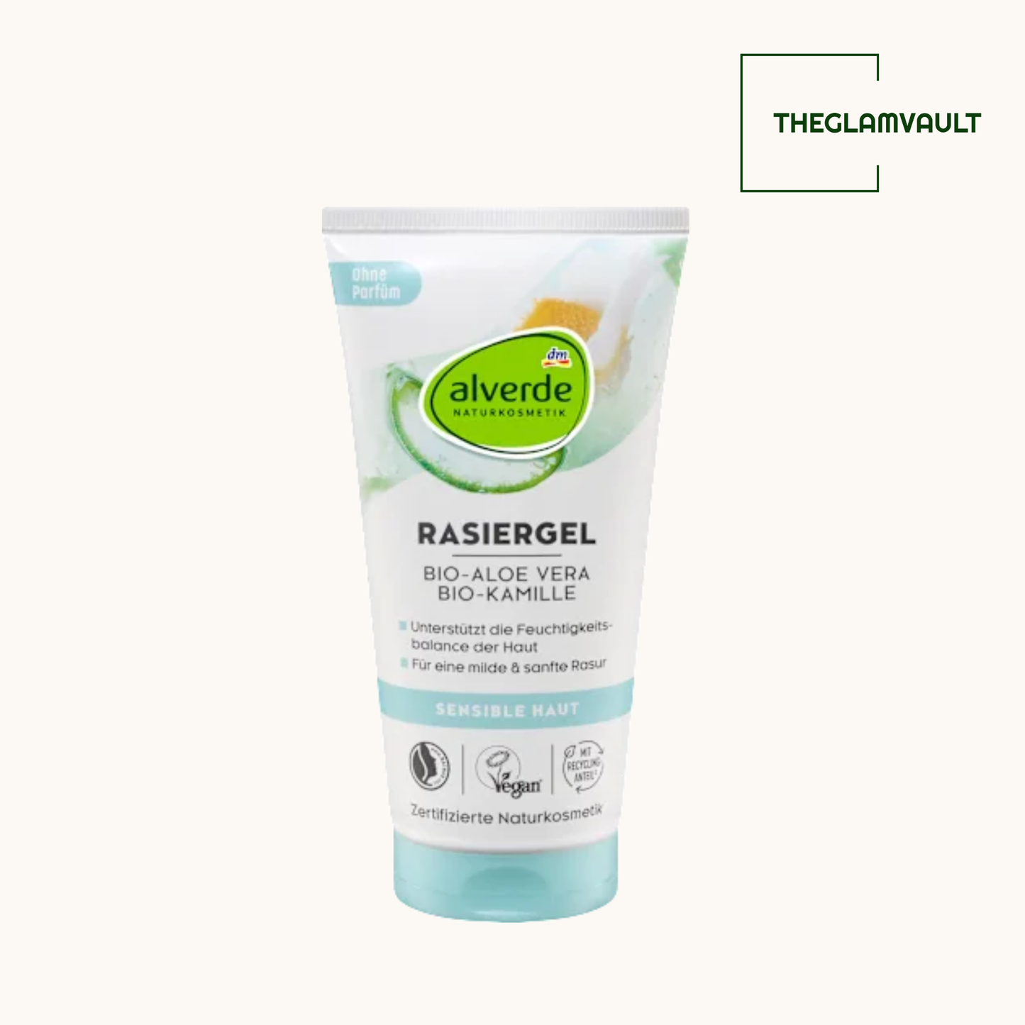 Alverde Shaving Gel Aloe Vera & Chamomile