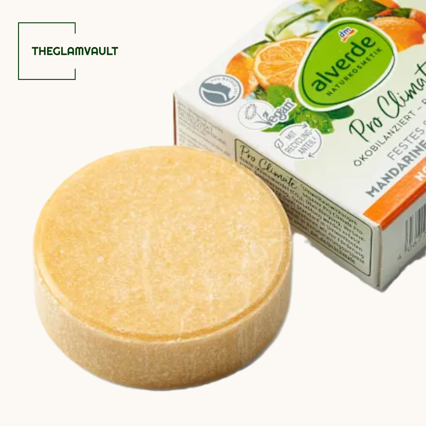 Alverde Pro Climate Solid Shampoo Mandarin & Basil