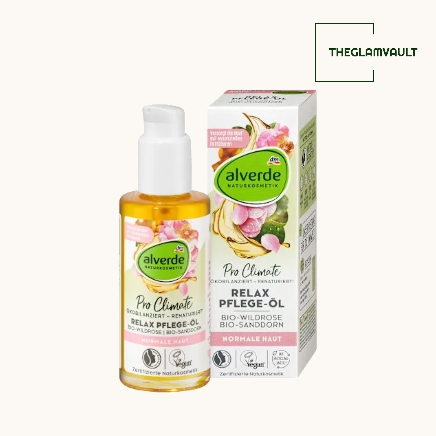 Alverde Pro Climate Wild Rose & Sea Buckthorn Body Oil