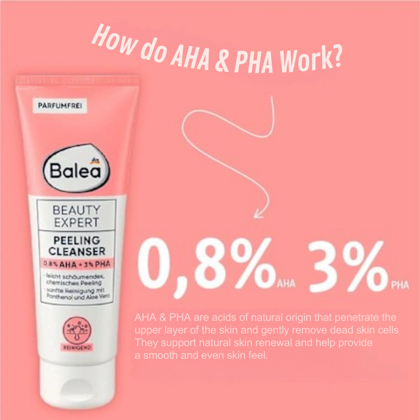 Balea Beauty Expert Peeling Cleanser, 125 ml