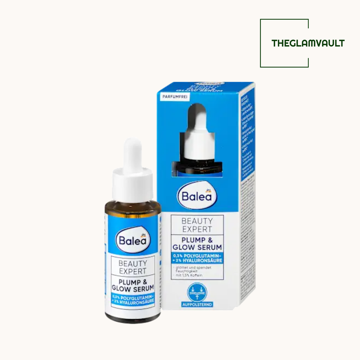 Balea Serum Beauty Expert Plump & Glow, 30 ml