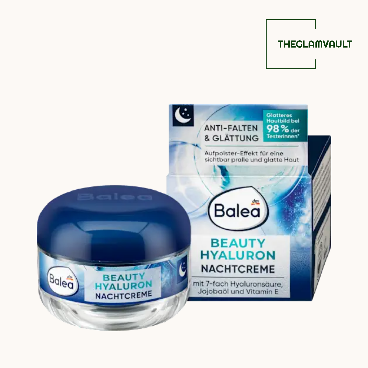 كريم باليا الليلي المضاد للتجاعيد بحمض الهيالورونيك، 50 مل