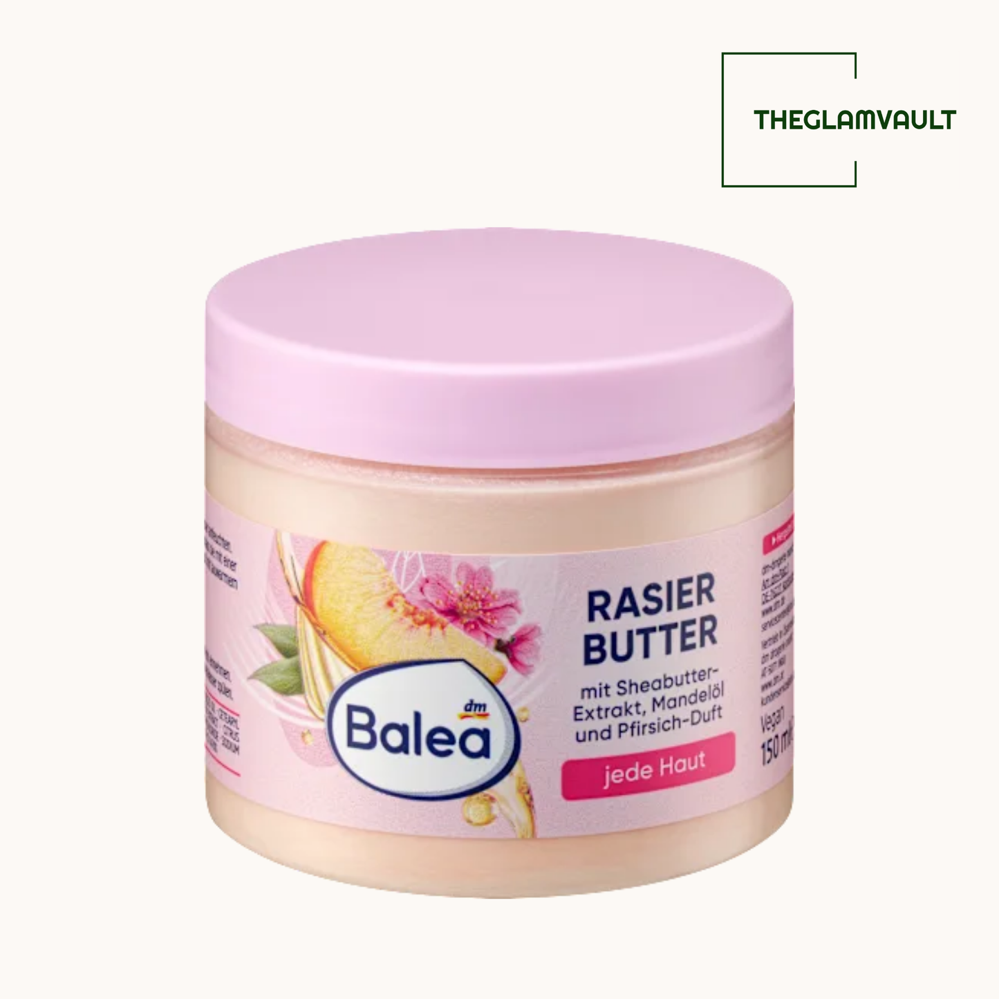 Balea Shaving Butter Peach, 150 ml