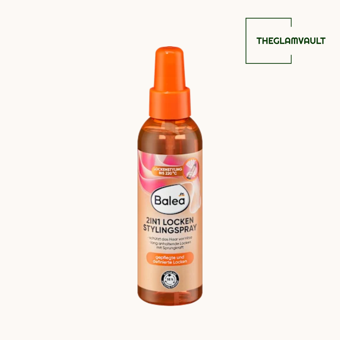 Balea 2in1 Heat Protection Spray Curls & Styling, 150 ml