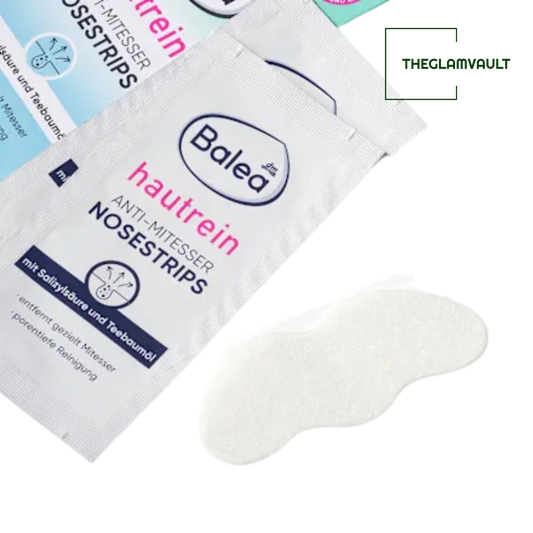 Balea Anti-Blackhead Nose Strips Clear Skin, 3 pcs