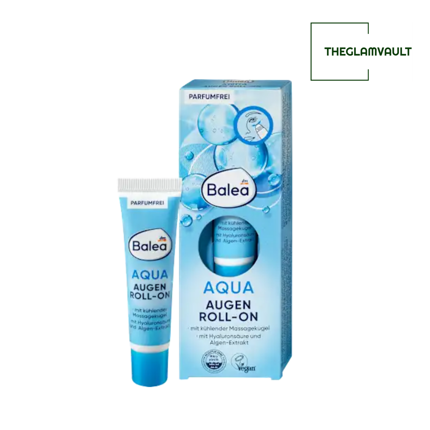 Balea Aqua Eye Roll-On Cream, 15 ml