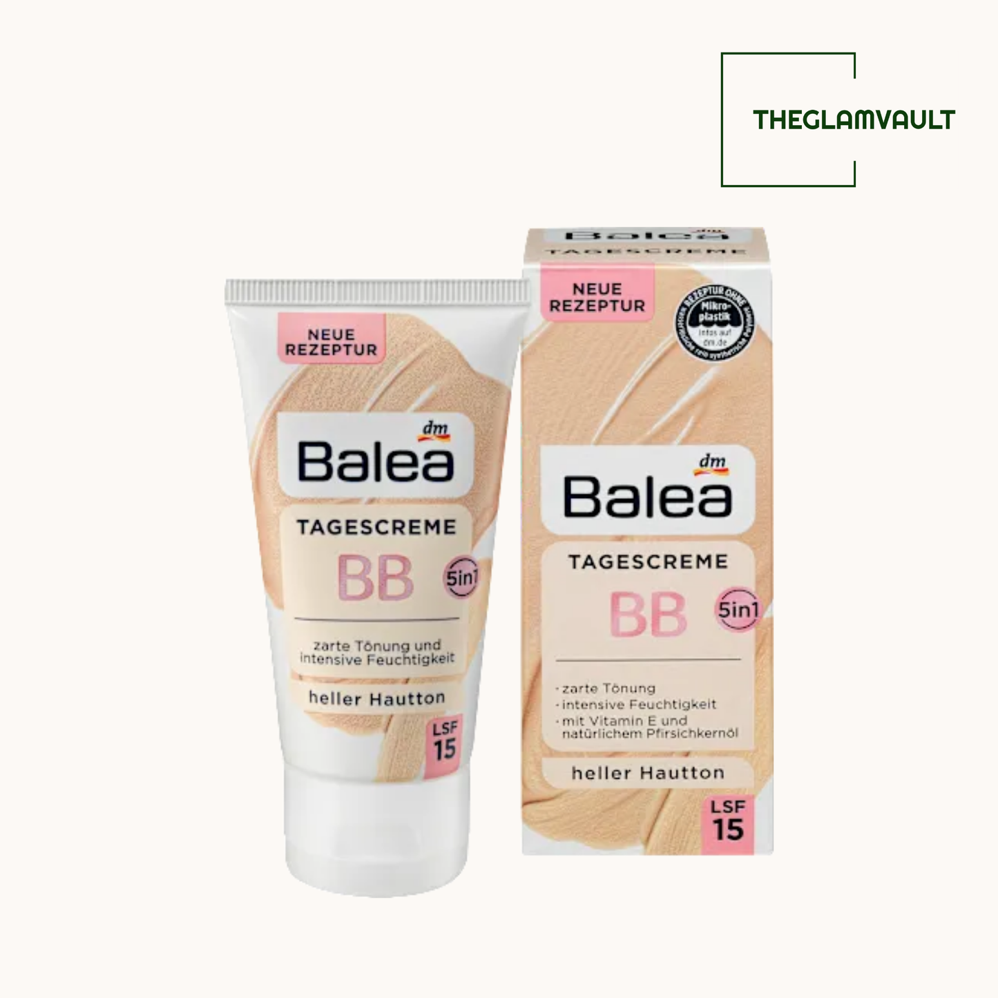 Balea BB Cream Light Skin Tone SPF 15, 50 ml