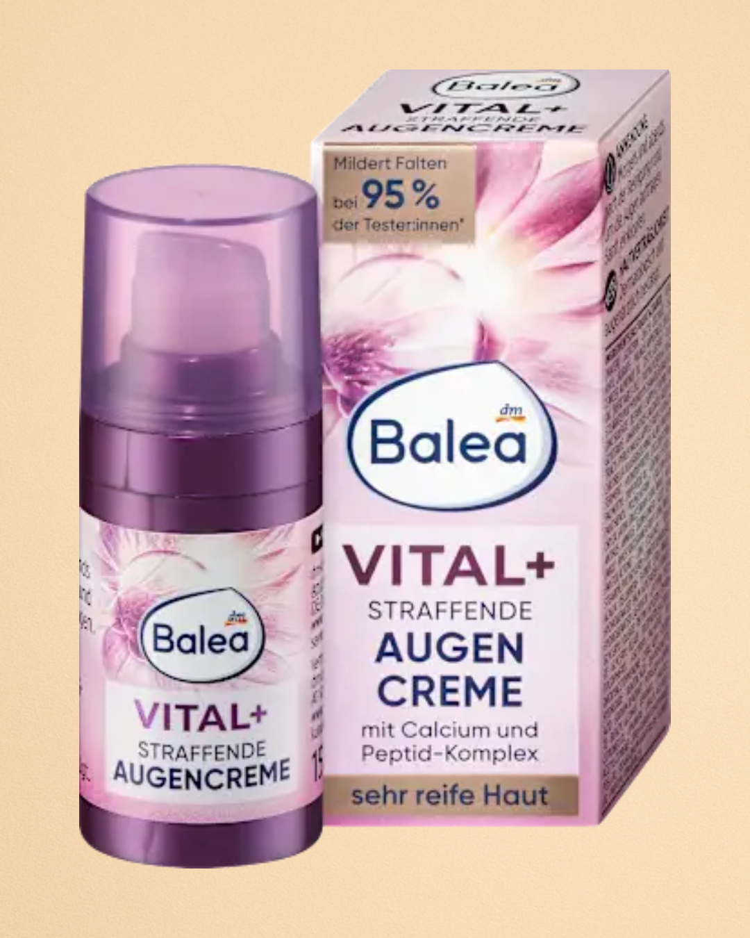 Balea Eye Cream Vital+ Firming, 15 ml