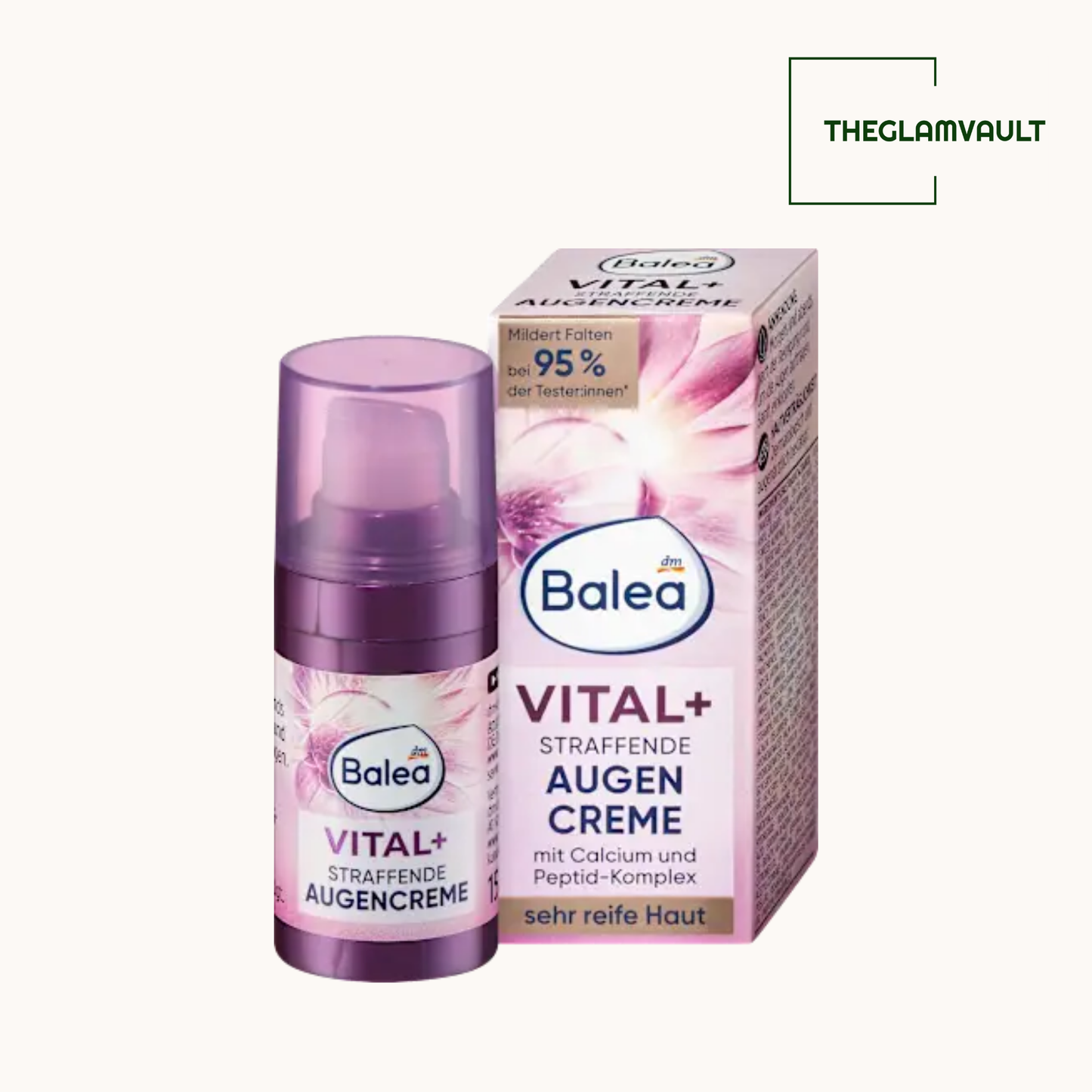 Balea Eye Cream Vital+ Firming, 15 ml