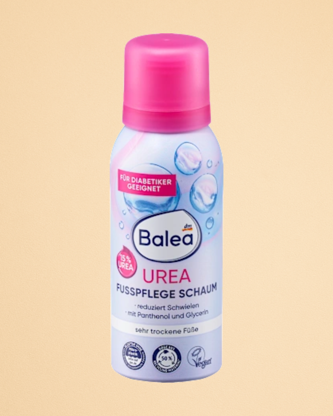 Balea Foot Care Foam Urea, 100 ml