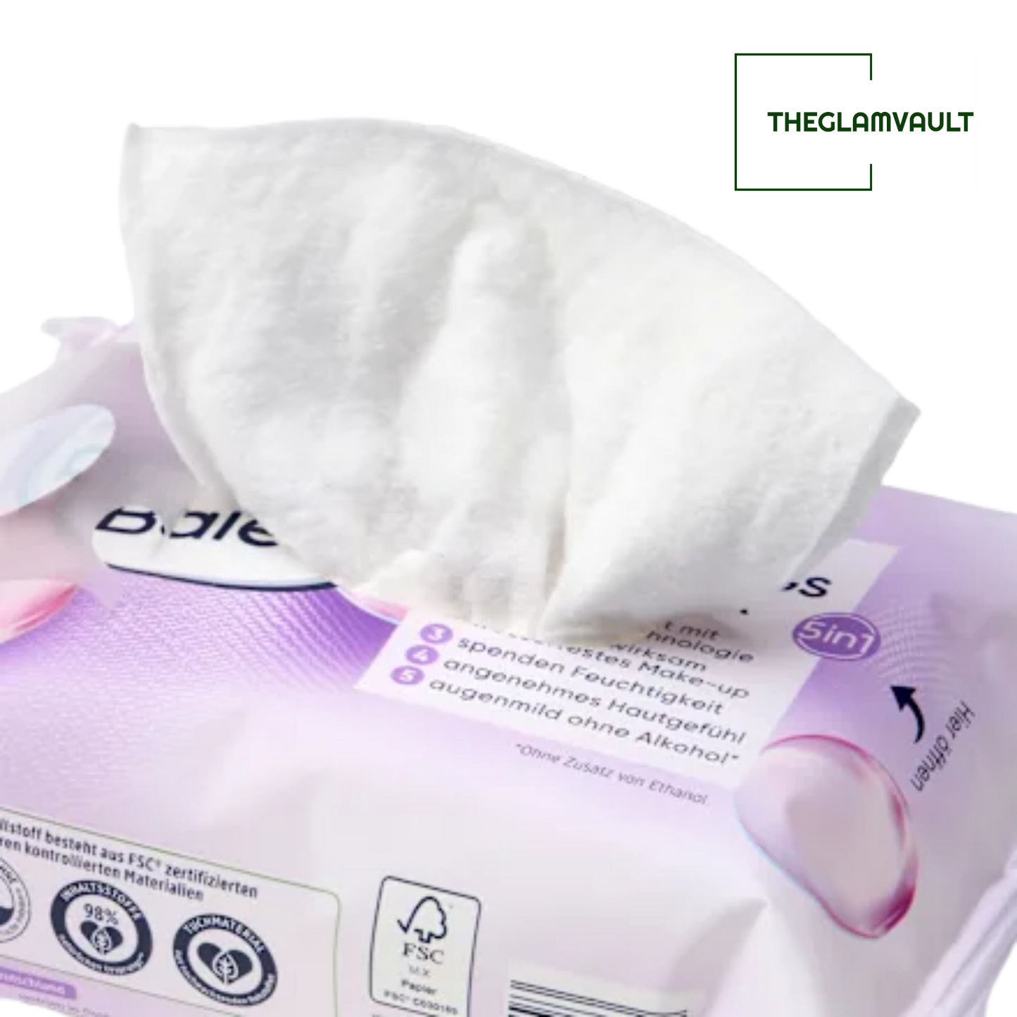 Balea Micellar Cleansing Wipes, 25 pcs