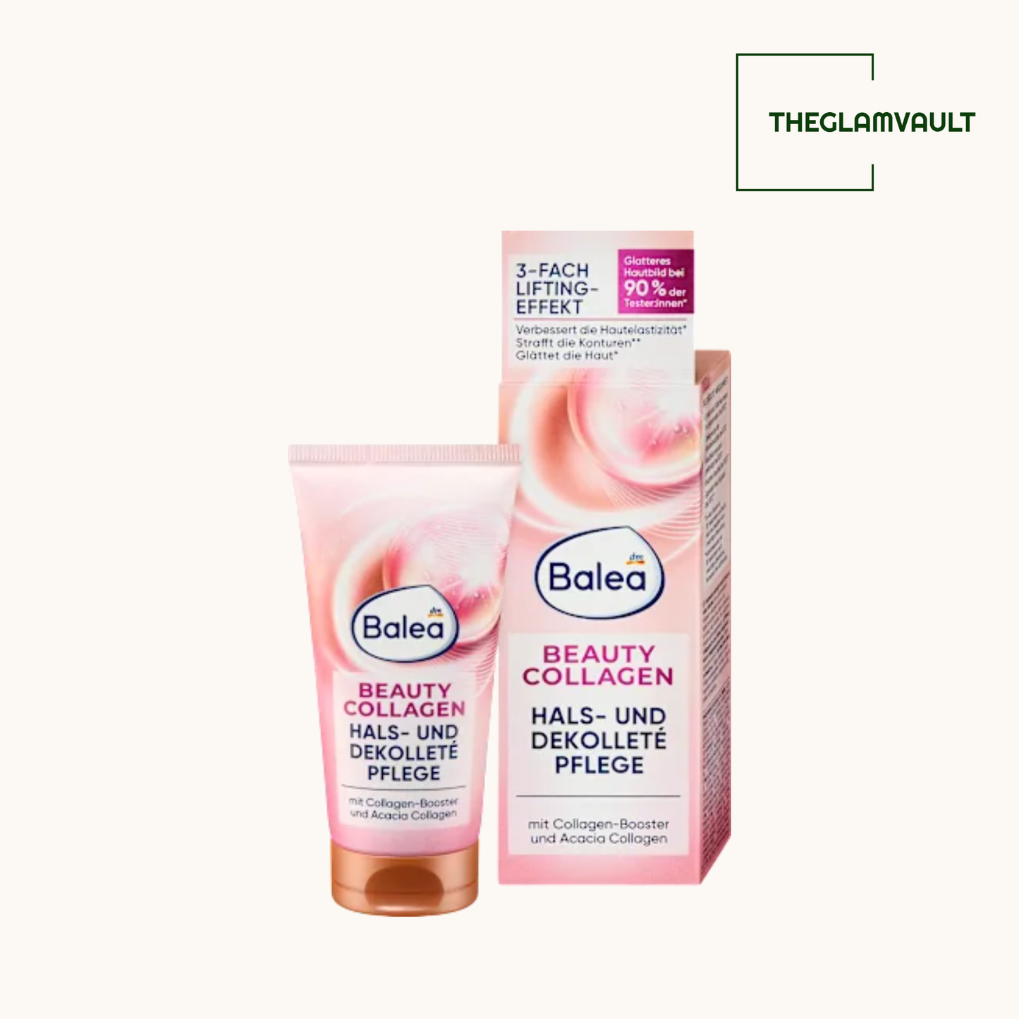 Balea Beauty Collagen Neck & Décolleté Cream, 50 ml