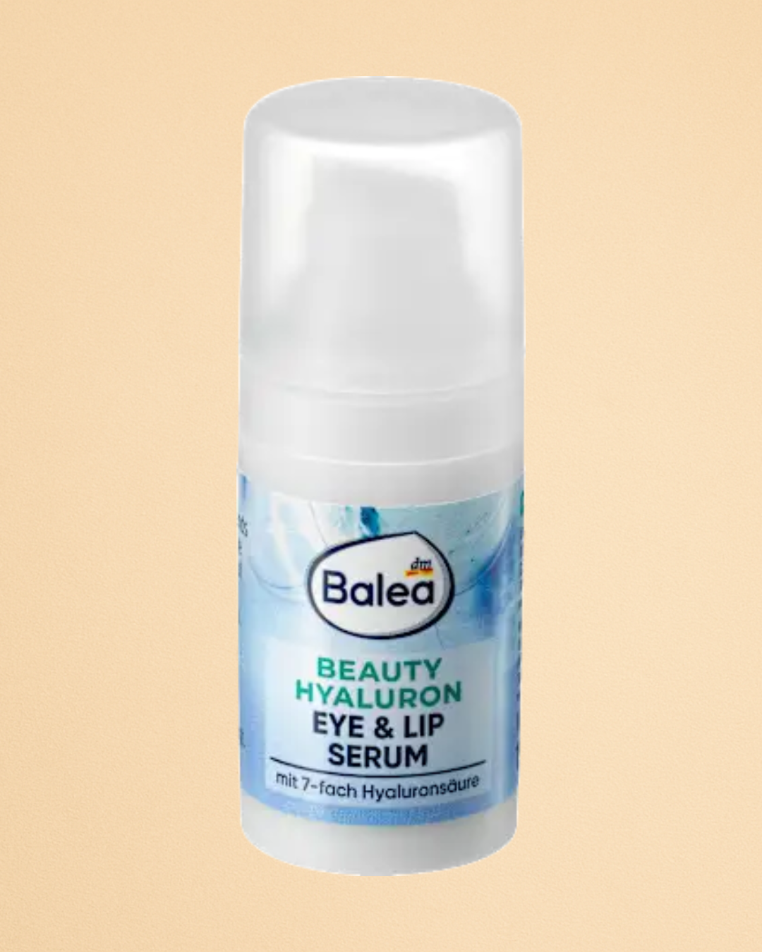 Balea Serum Beauty Hyaluron Eye & Lip, 15 ml