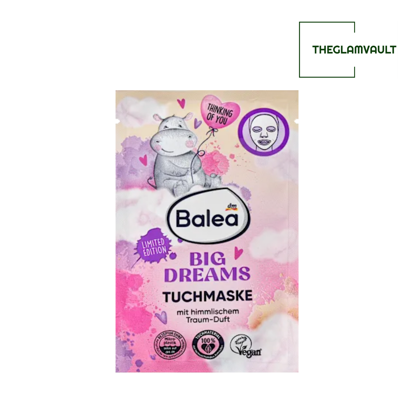 Balea Sheet Mask Big Dreams, 1 pc