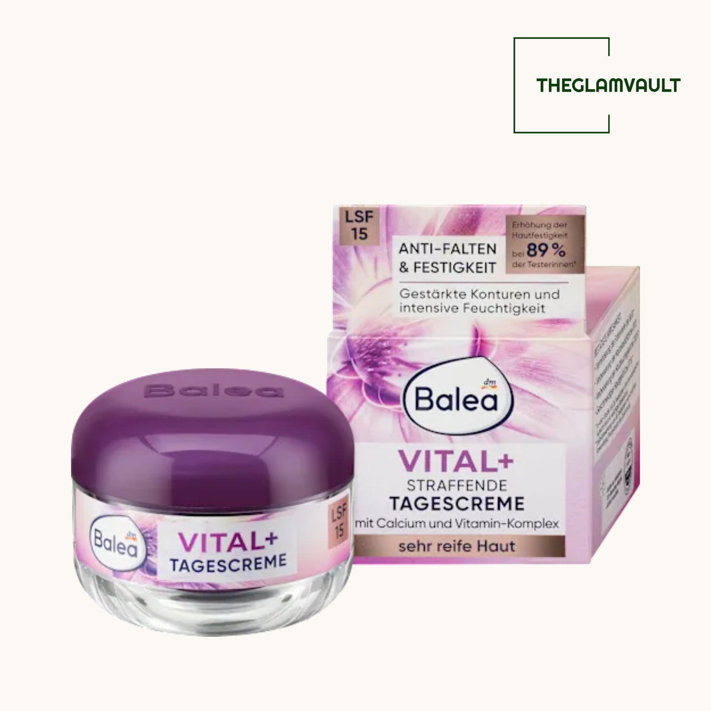 كريم باليا فيتال+ لشد البشرة مع عامل حماية من الشمس 15، 50 مل