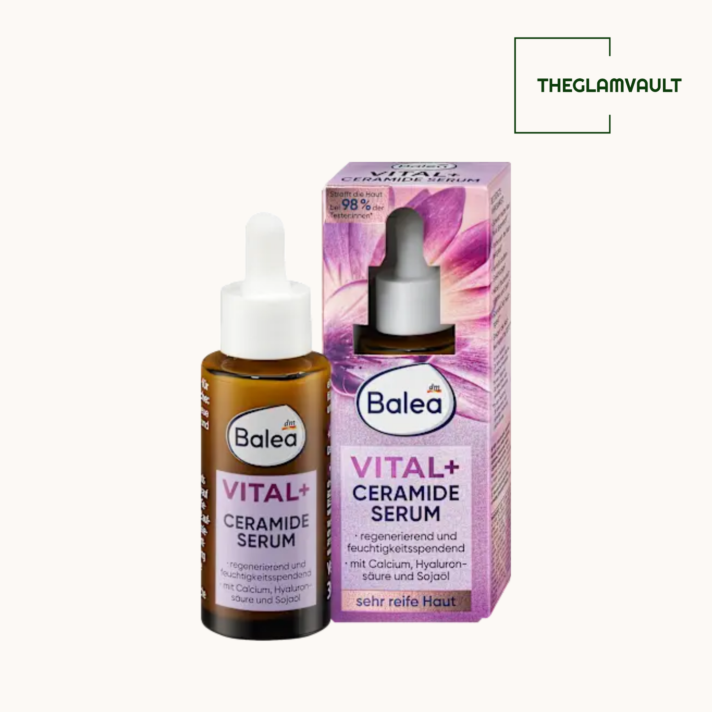 Balea Vital+ Intensive Serum with Ceramides, 30 ml