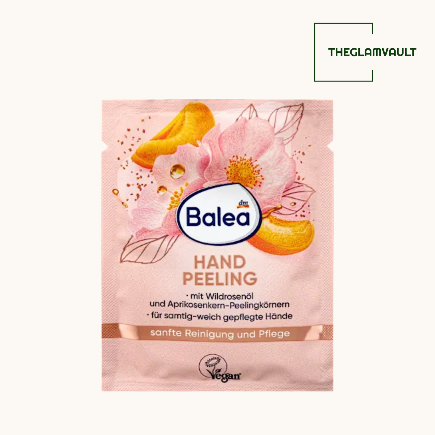 Balea Wild Rose & Apricot Hand Peeling, 15 ml