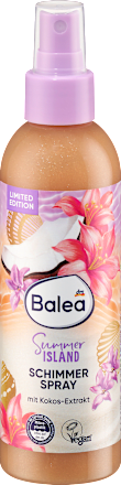Balea Shimmer Body Spray Summer Island, 200 g